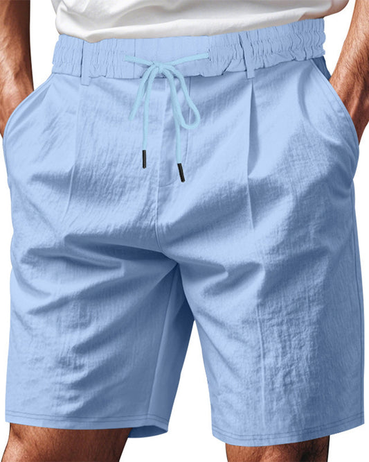Men's Linen Breathable Beach Shorts