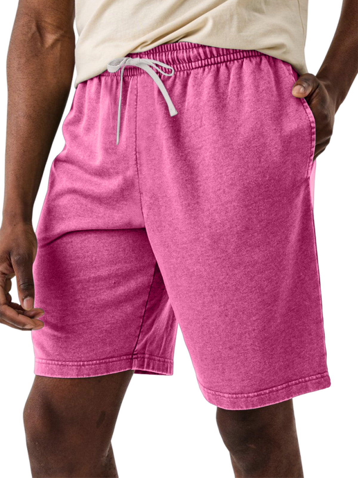 Men's Loose Washed Vintage Cotton Casual Shorts