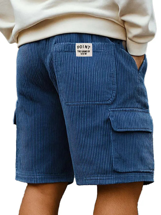 Men's Outdoor Retro Workwear Pocket Ripstop Shorts