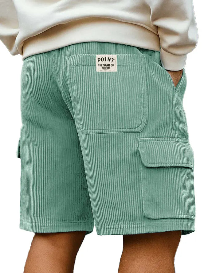 Men's Outdoor Retro Workwear Pocket Ripstop Shorts