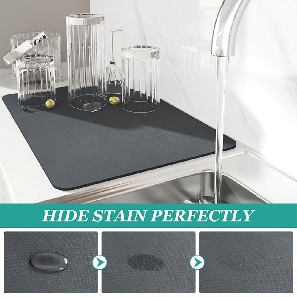 New Kitchen Super Absorbent Draining Mat
