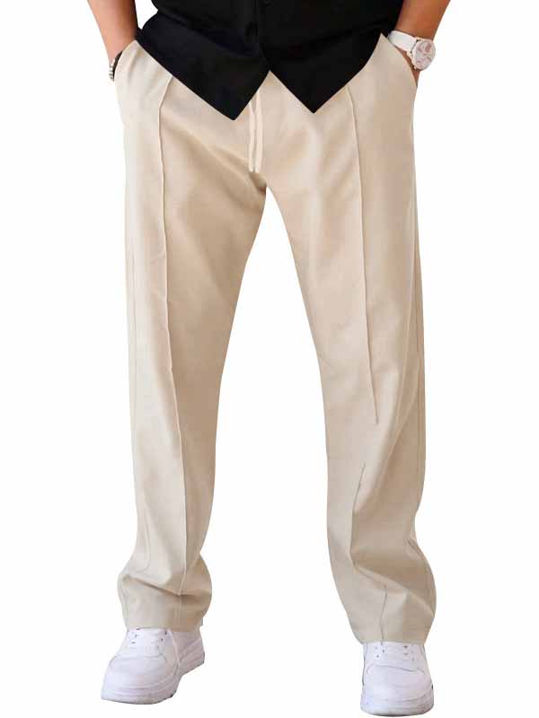 Men's Loose Straight Sports Casual Trousers