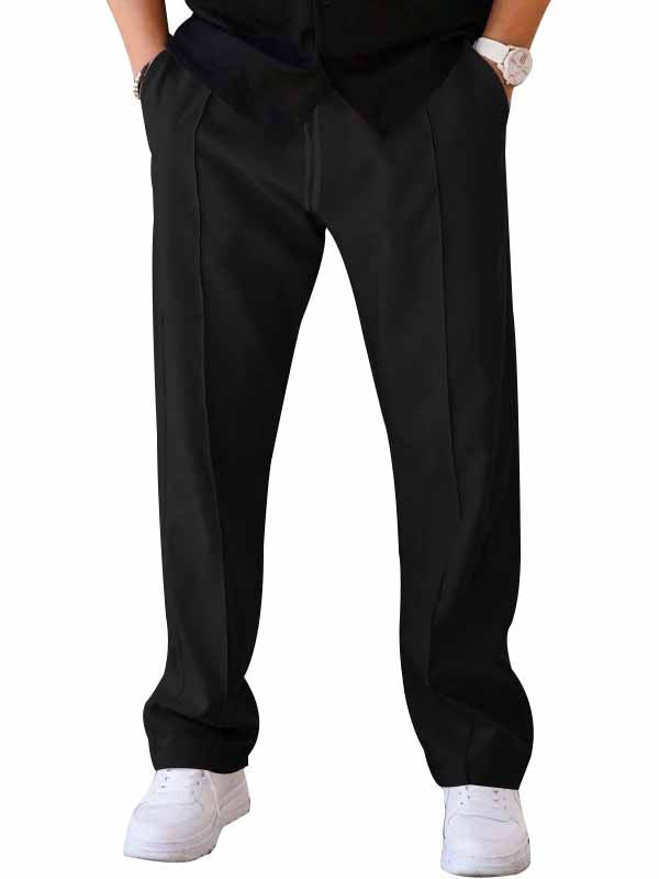 Men's Loose Straight Sports Casual Trousers