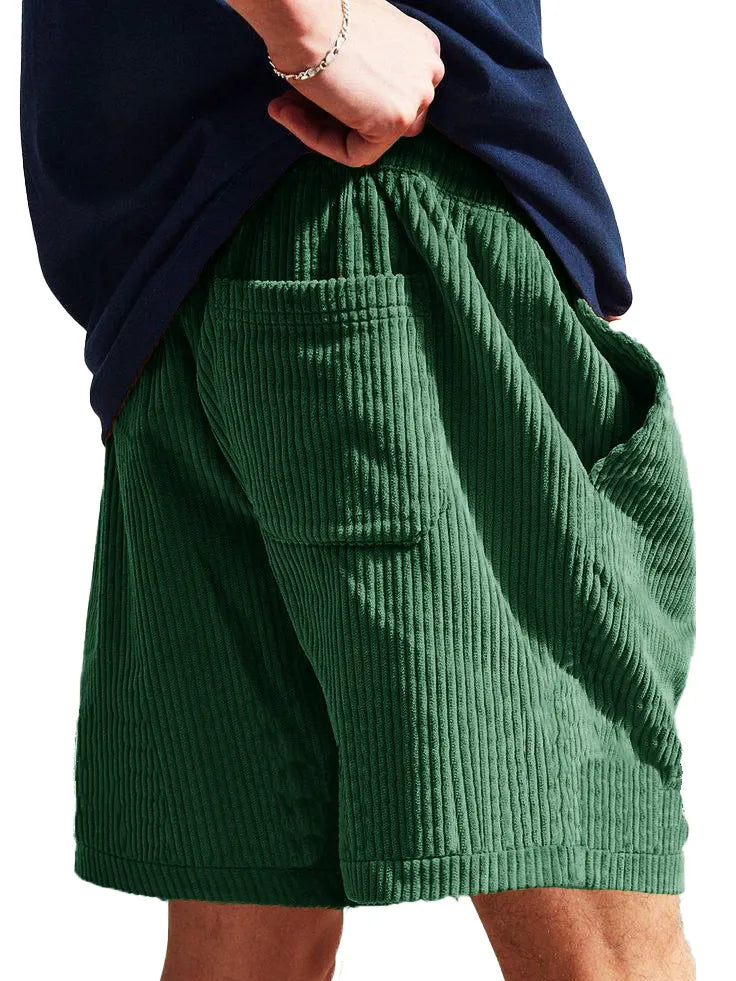 Men's Fashion Casual Corduroy Shorts