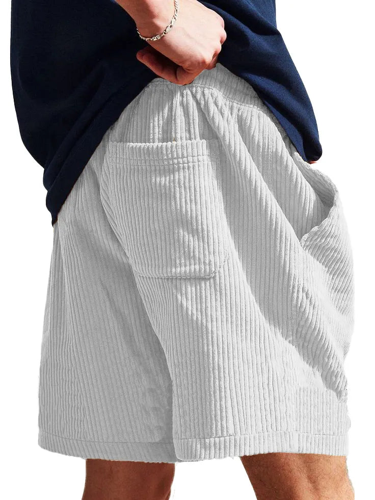 Men's Fashion Casual Corduroy Shorts