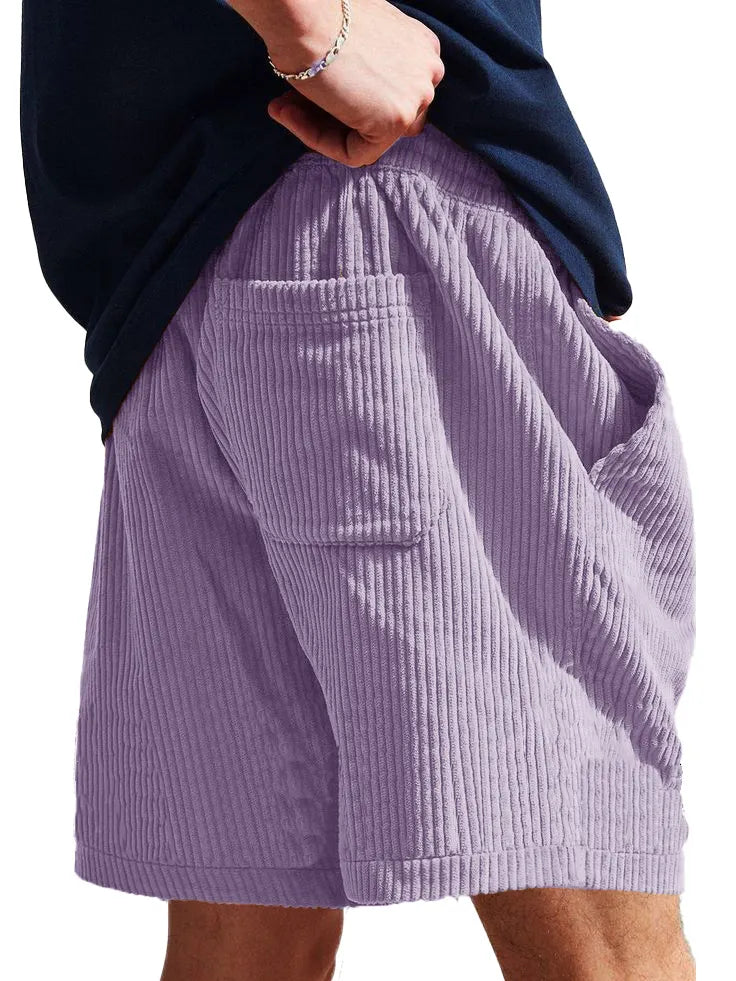 Men's Fashion Casual Corduroy Shorts