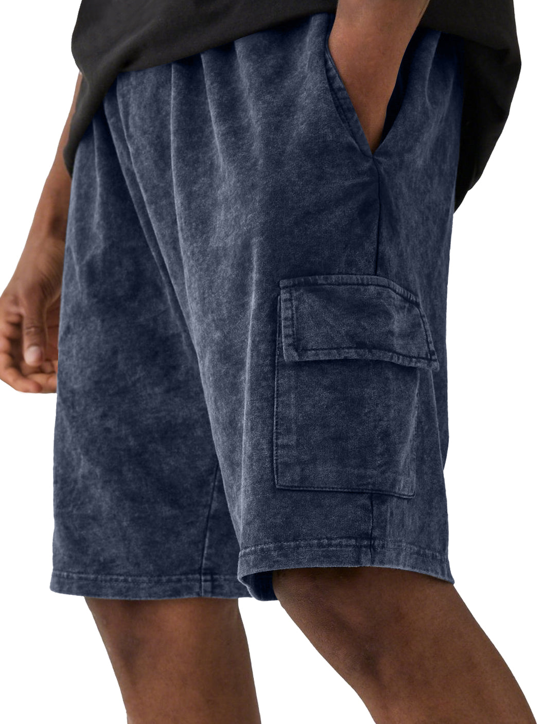 Men's Fashion Retro Cargo Pocket Casual Shorts