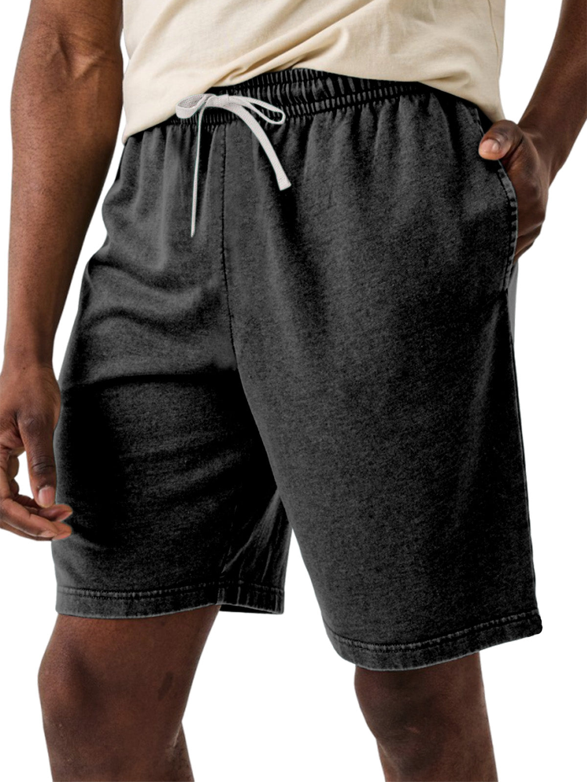 Men's Loose Washed Vintage Cotton Casual Shorts