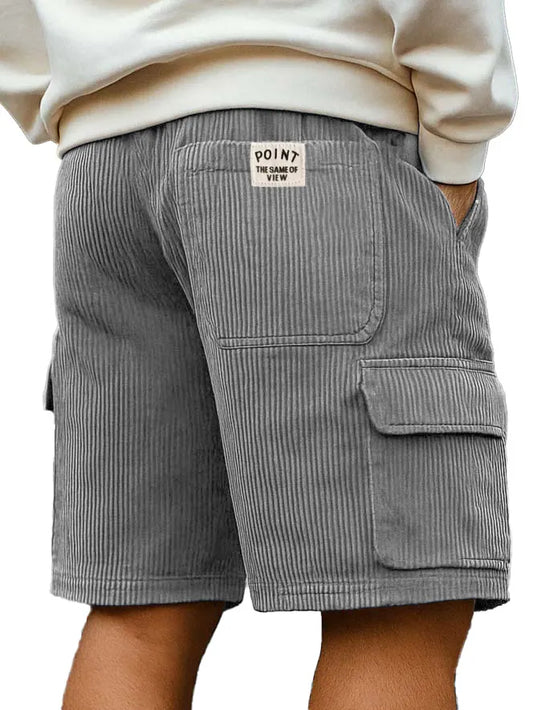 Men's Outdoor Retro Workwear Pocket Ripstop Shorts