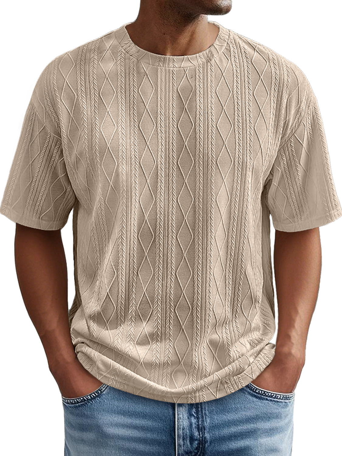 Men's Vintage Washed Cotton Stand Collar Pocket Casual Sleeveless Henley Vest