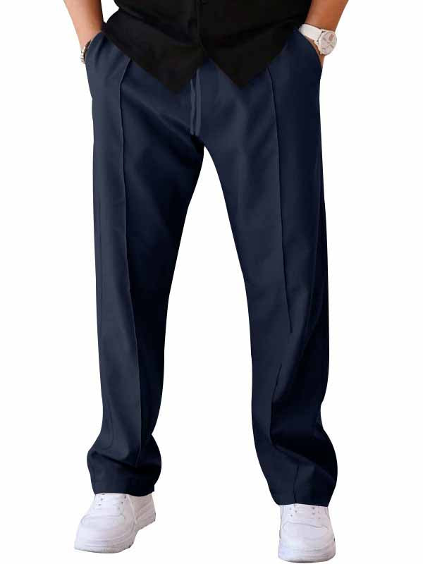 Men's Loose Straight Sports Casual Trousers