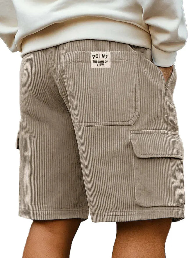 Men's Outdoor Retro Workwear Pocket Ripstop Shorts