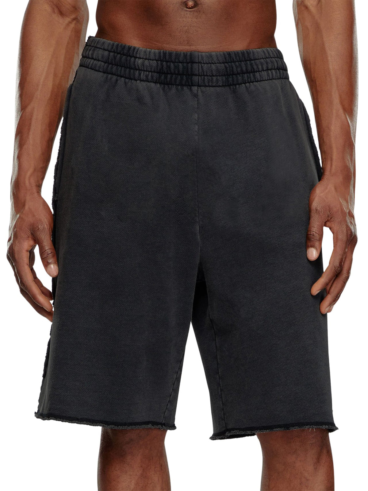 Men's Cotton Washed Distressed Vintage Distressed Shorts