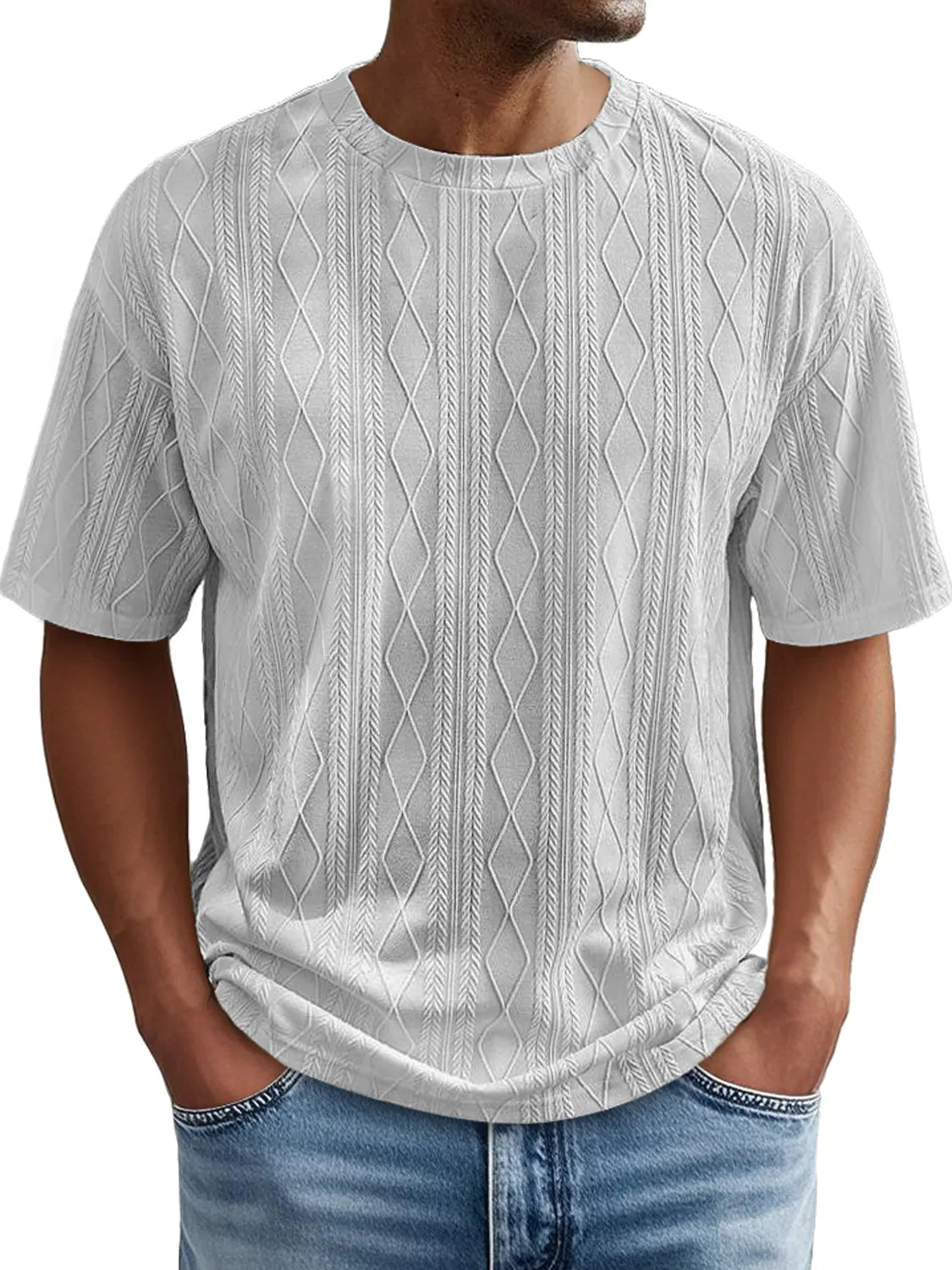 Men's Vintage Washed Cotton Stand Collar Pocket Casual Sleeveless Henley Vest