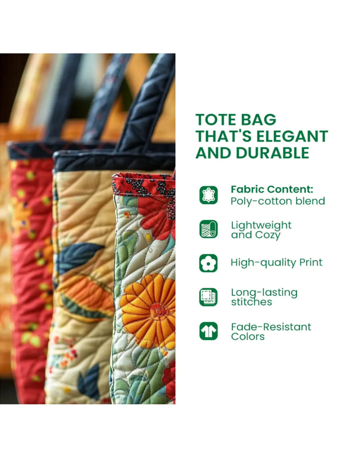 Comfortable Labrador  Quilted Tote Bag