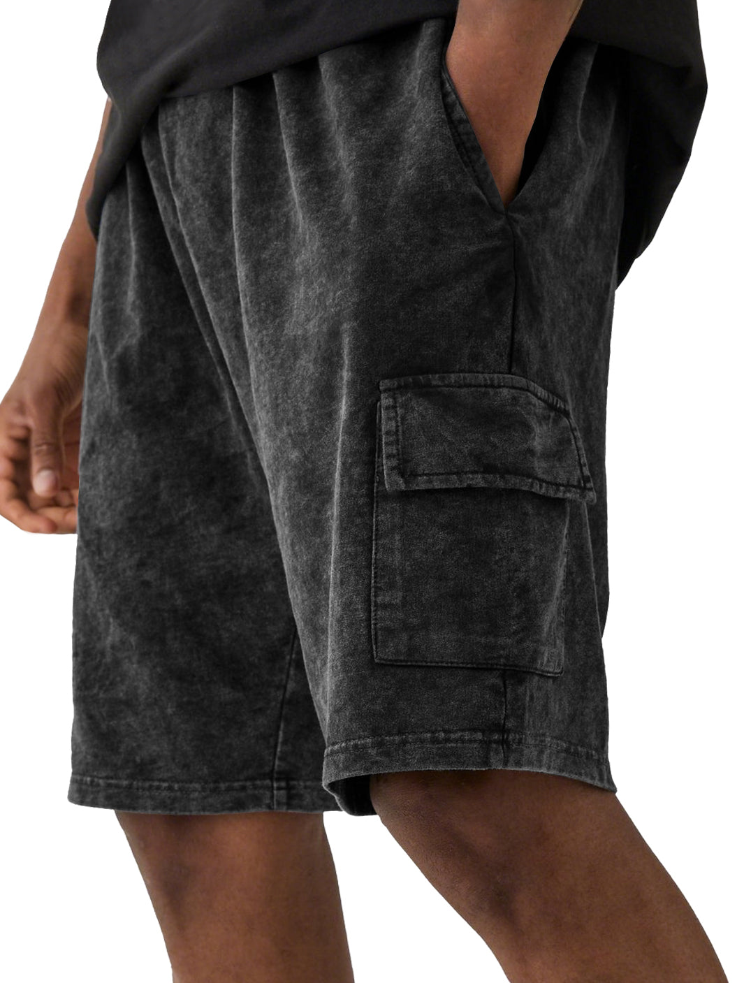Men's Fashion Retro Cargo Pocket Casual Shorts