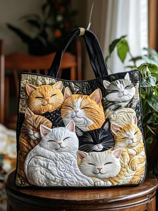 Pur Dream Quilted Tote Bag