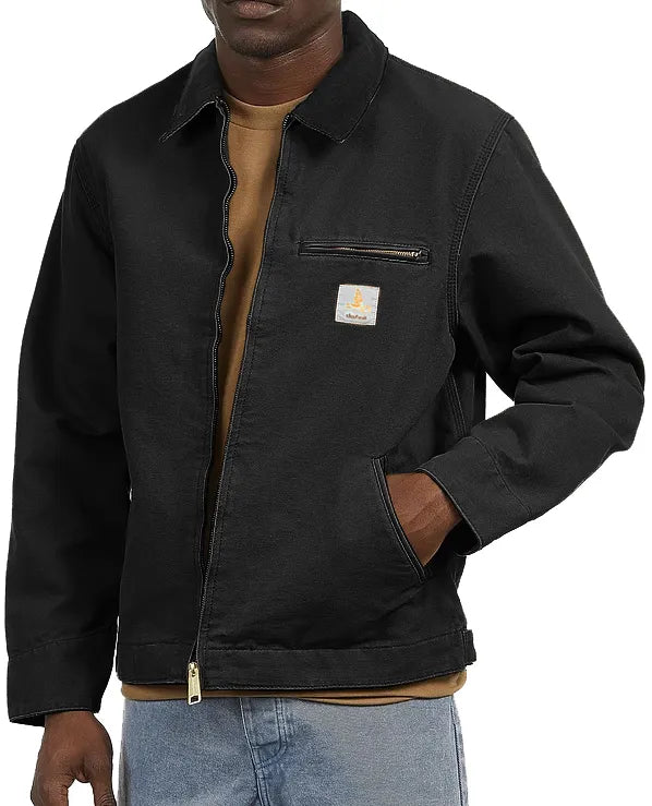 Men's Vintage Distressed Loose Detroit Jacket